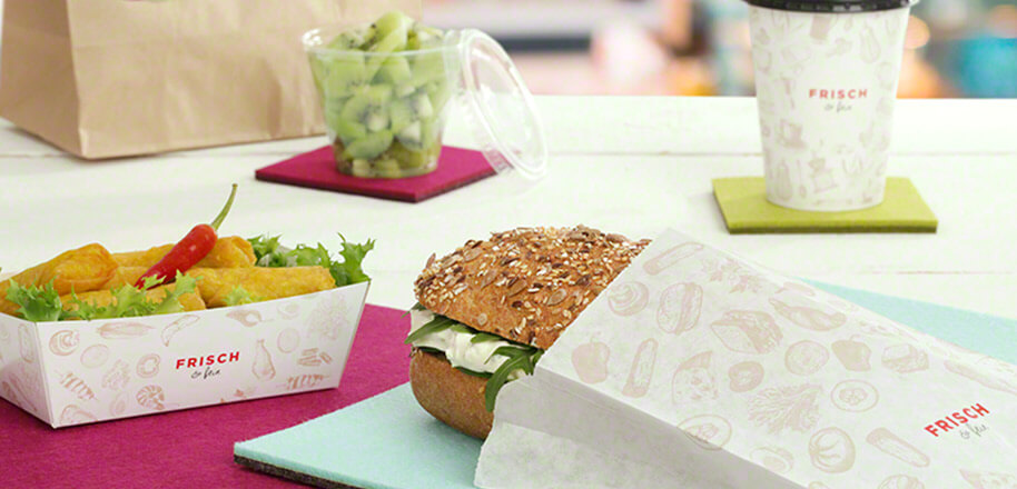 Verpackungen der Linie «FRISCH & fein» von RAUSCH Verpackungen der Linie «FRISCH & fein» von RAUSCH