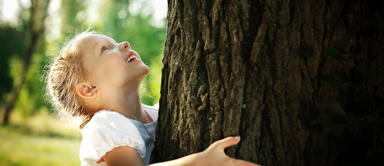 Kind in der Natur