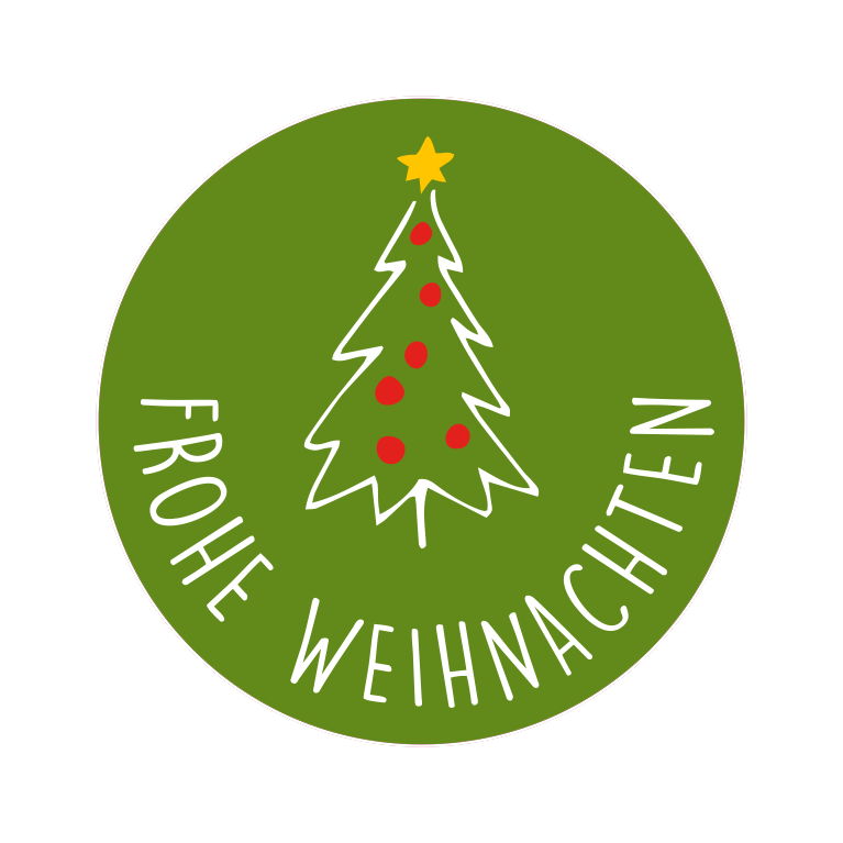 Étiquettes à motifs «Frohe Weihnachten» Étiquettes à motifs «Frohe Weihnachten»