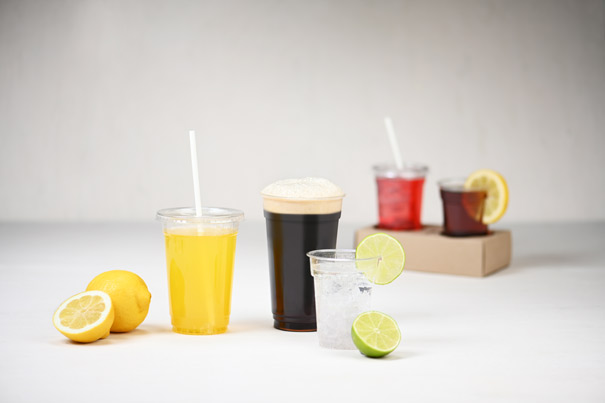 Gobelets en plastique pour boissons fraîches