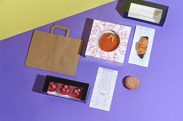 Emballages pour gâteaux et pâtisseries fines