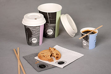 Gobelets à emporter et accessoires