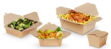 Mitnahmebox mit Speisen