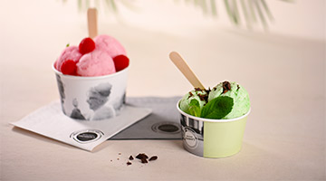 Coupes à glace et coupes à dessert