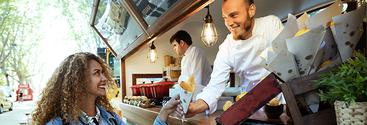 Emballages pour street food et buvettes