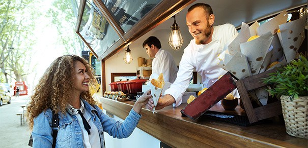 Emballages pour street food et buvettes