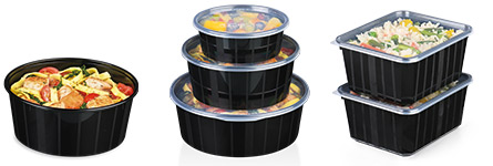 Emballages réutilisables de l'assortiment BASIC