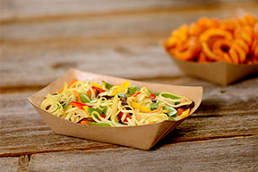Snackschale aus Karton Snackschale aus Karton