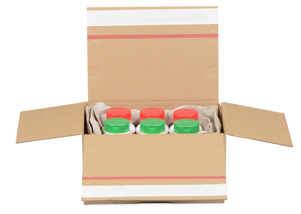 Versandkarton COMFORT-BOX RETURN PLUS wiederverschliessbar