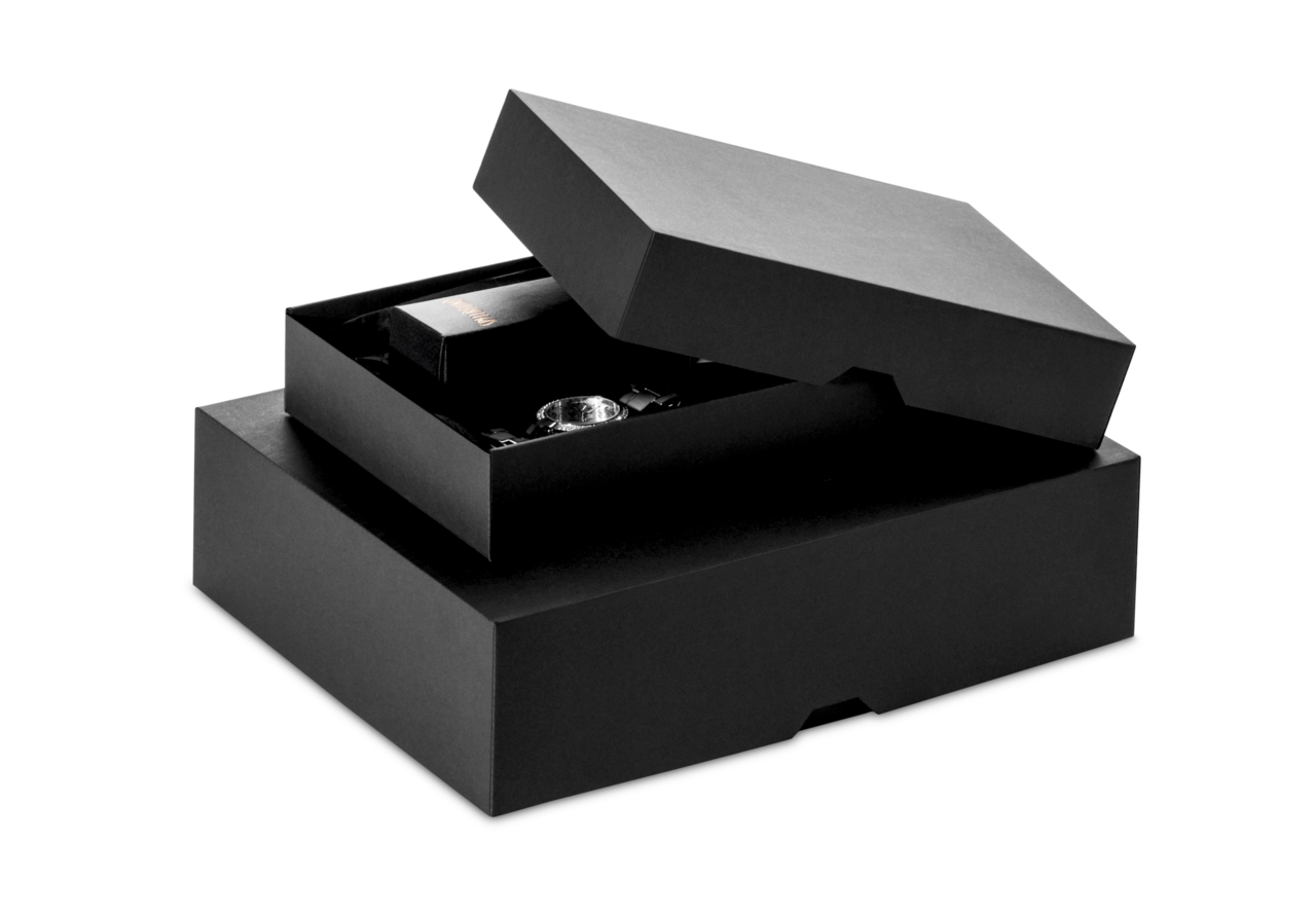 Stulpschachtel schwarz FULL BLACK