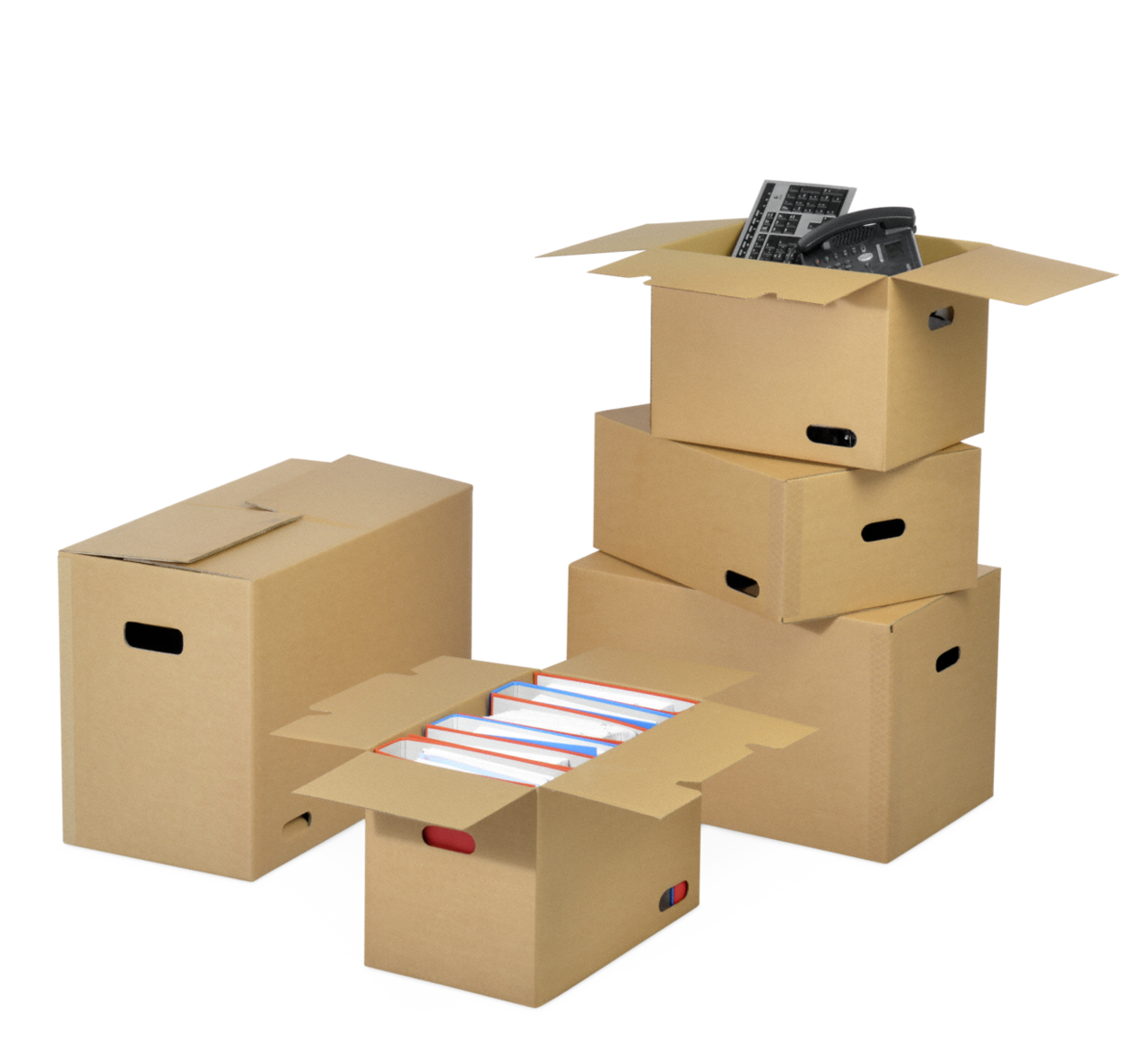 Zügelbox / Umzugskarton Z-BOX 1- und 2-wellig