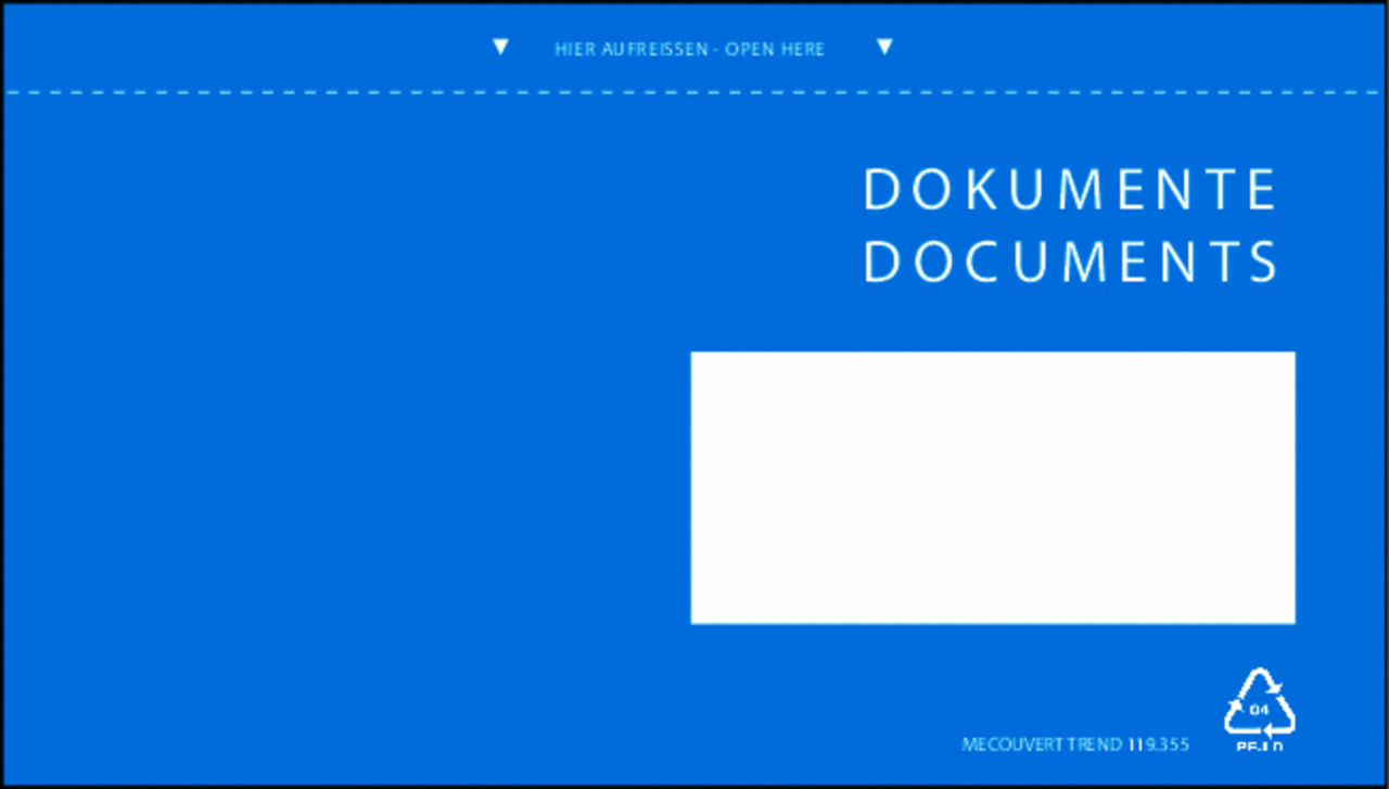 MECOUVERT® TREND Dokumententasche