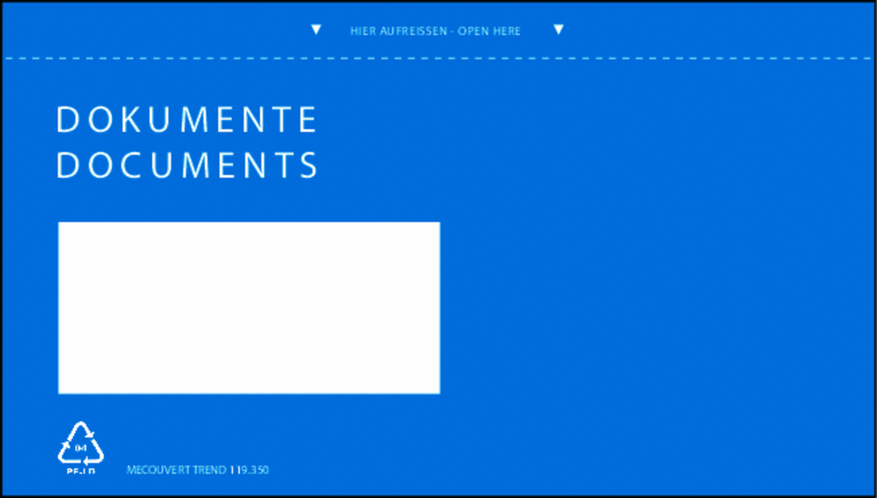 MECOUVERT® TREND Dokumententasche