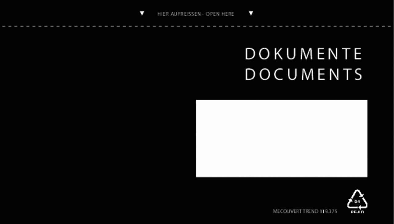 MECOUVERT® TREND Dokumententasche