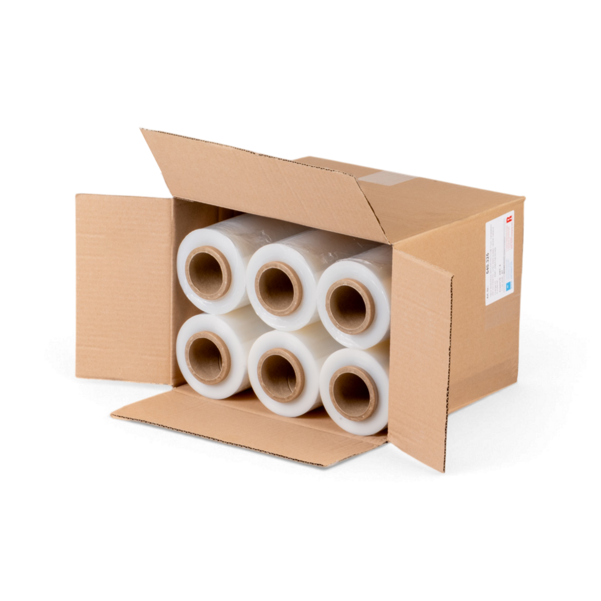 Handstrechfolien Set 6 Rollen + Abroller, 17-23 µm