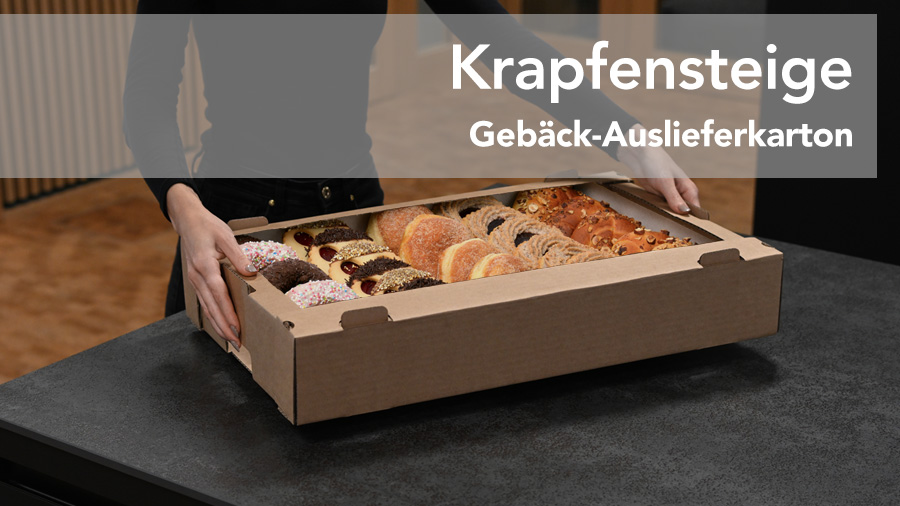 Gebäck-Auslieferkarton