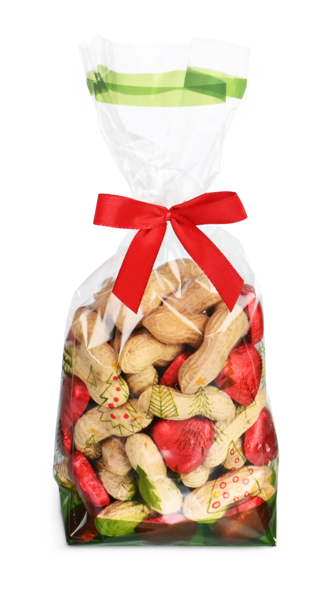 ideal auch als Geschenk-Beutel vom Samichlaus befüllt mit Erdnüssen, Mandarinen, Schokolade usw. 