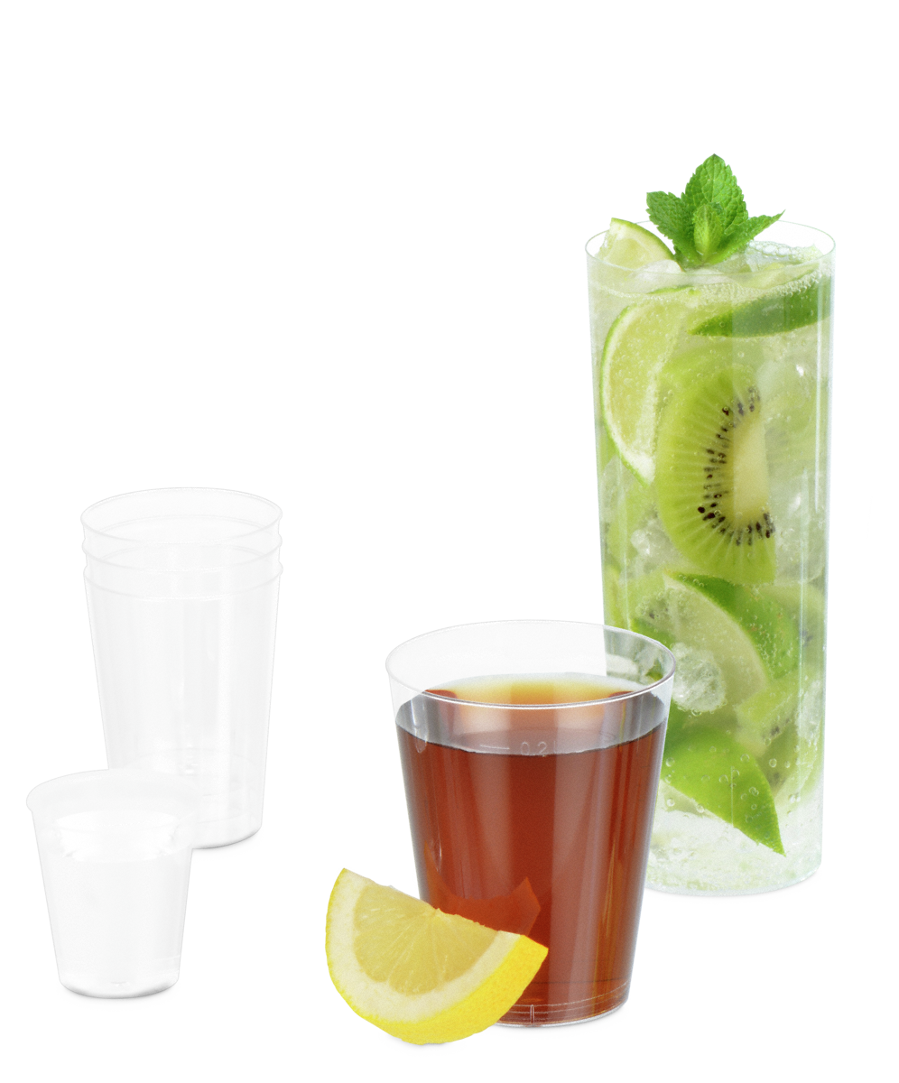 Trinkglas aus PS