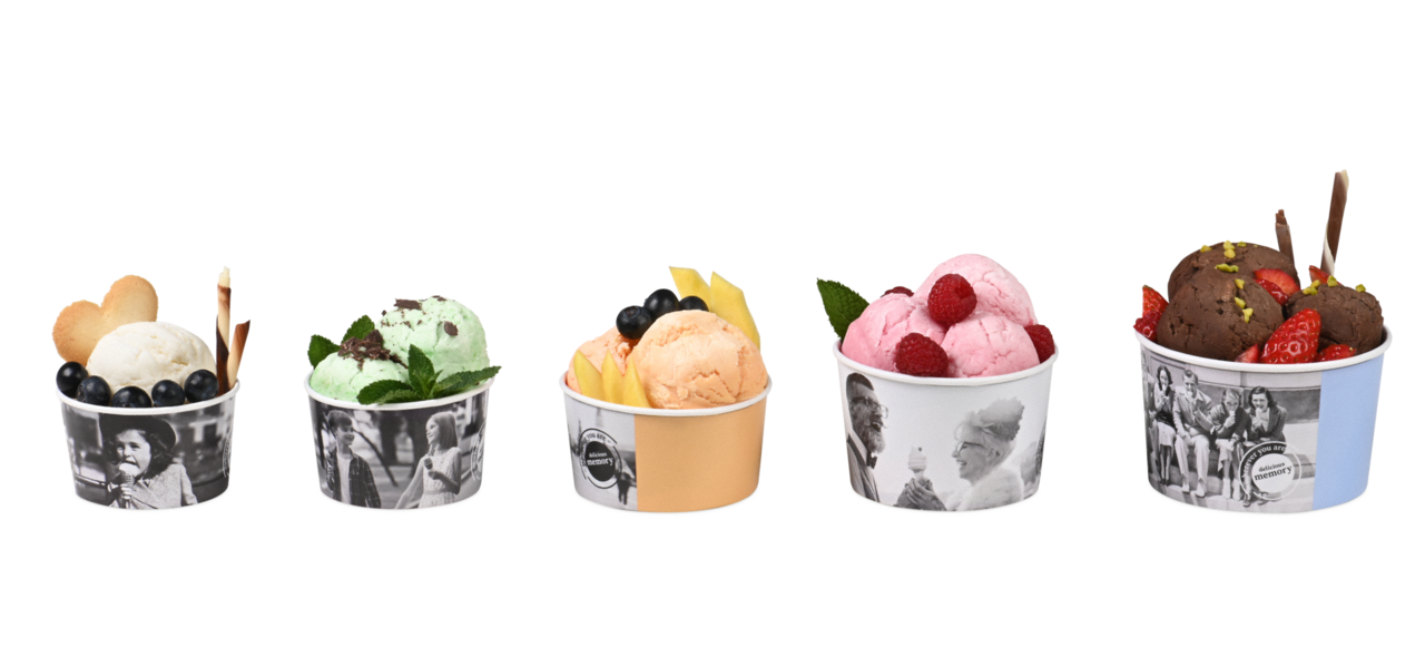 Glacebecher «delicious memory»