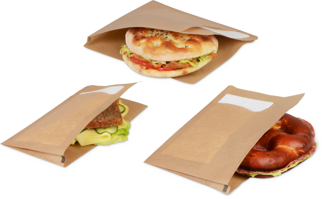 Snack-Pochetta mit Serviette