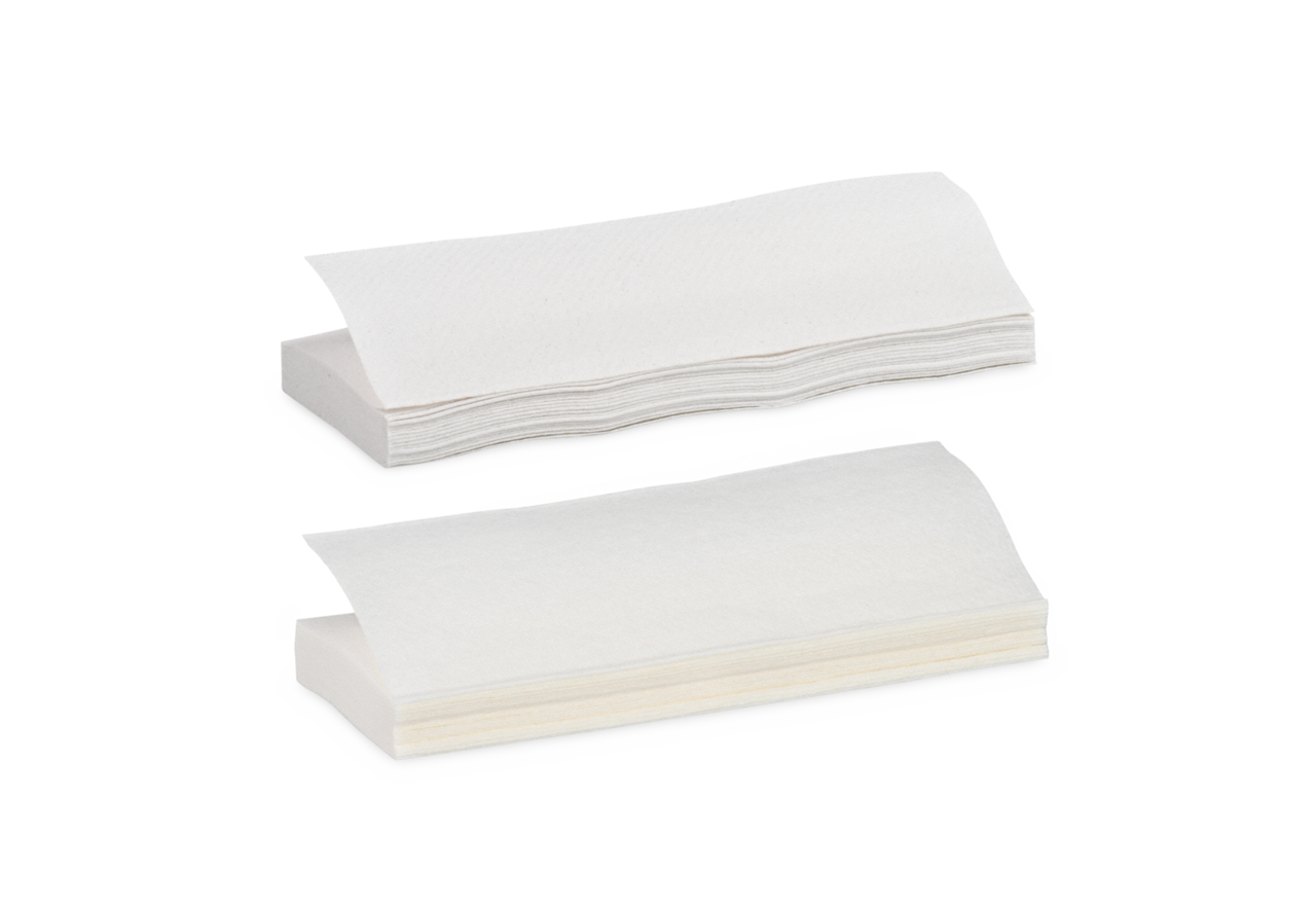 Papierhandtuch Z-Falz Multifold 2-lagig, weiss