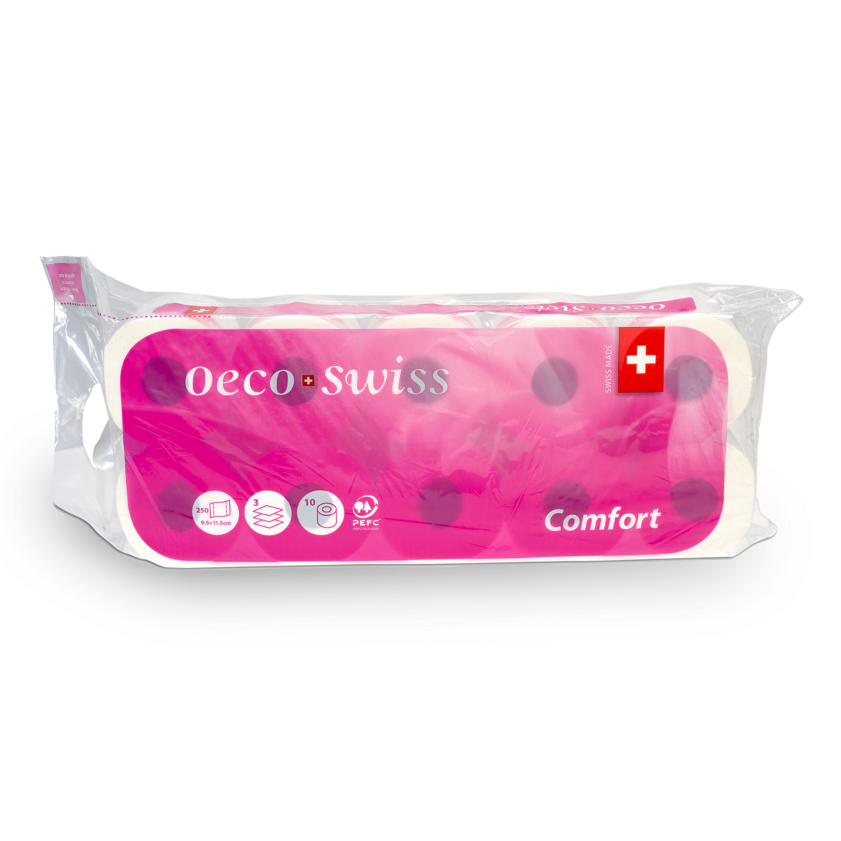 Oeco Swiss Comfort Toilettenpapier, 3-lagig