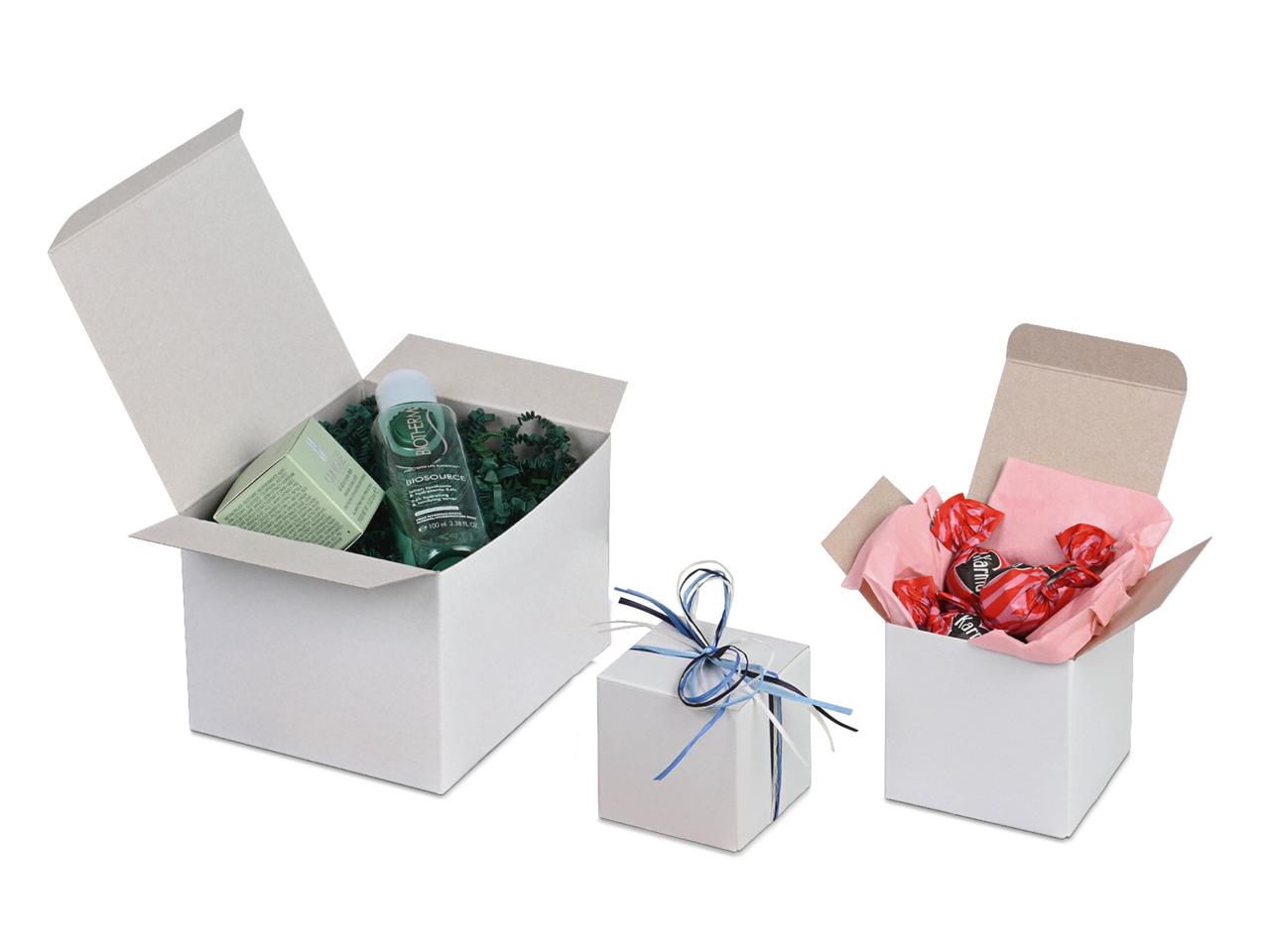 Geschenk- und Präsentationsbox weiss
