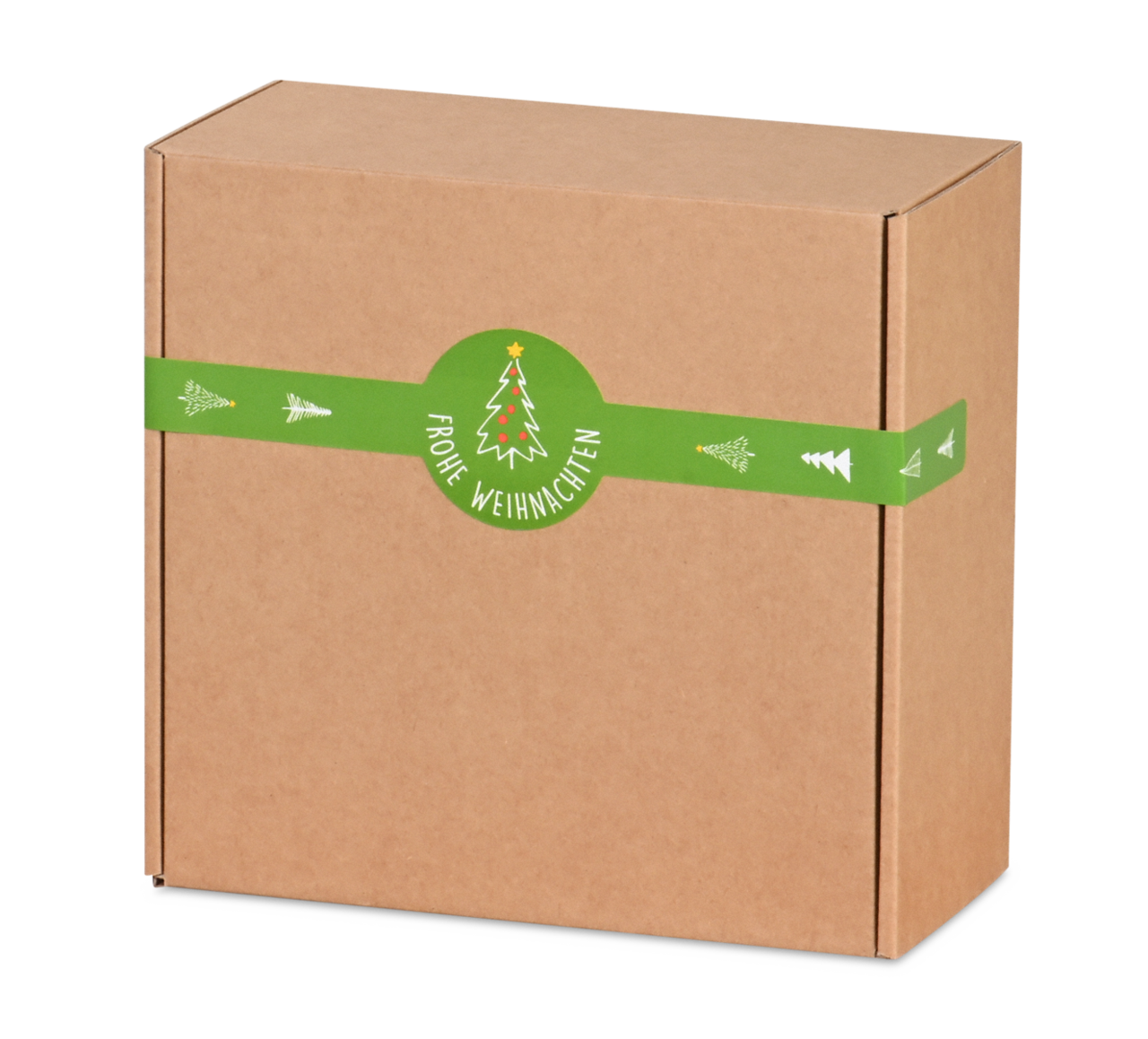 mit Motiv-Etiketten dekorieren Sie die Geschenkkartons je nach Anlass oder Inhalt im Handumdrehen