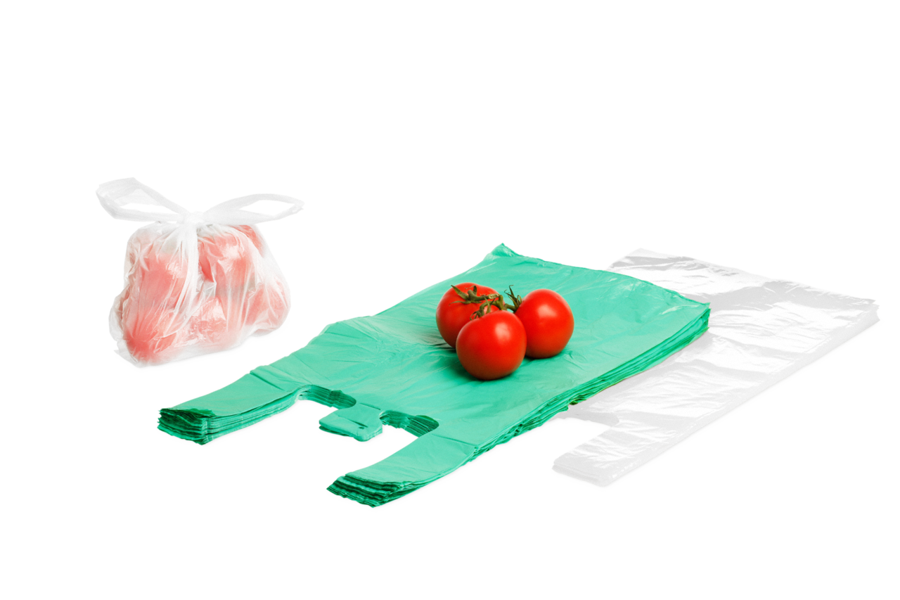 Hemdchentragetasche aus HDPE BUDGET