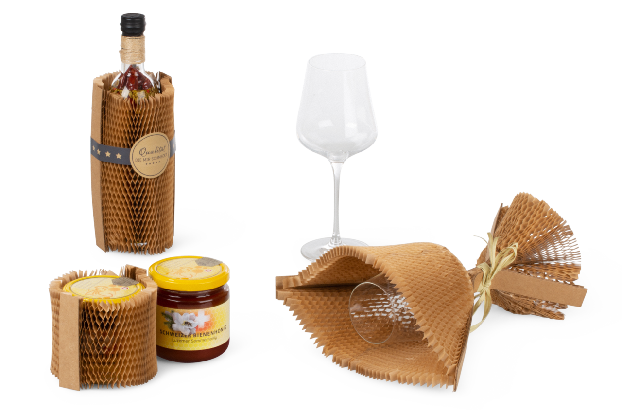 FLEXI-HEX® Papierwaben-Schutzhülle