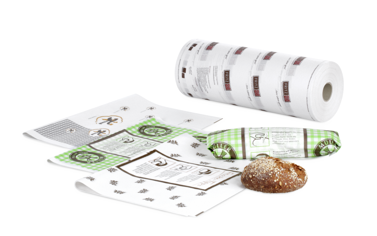 Einschlagpapier bedrucken