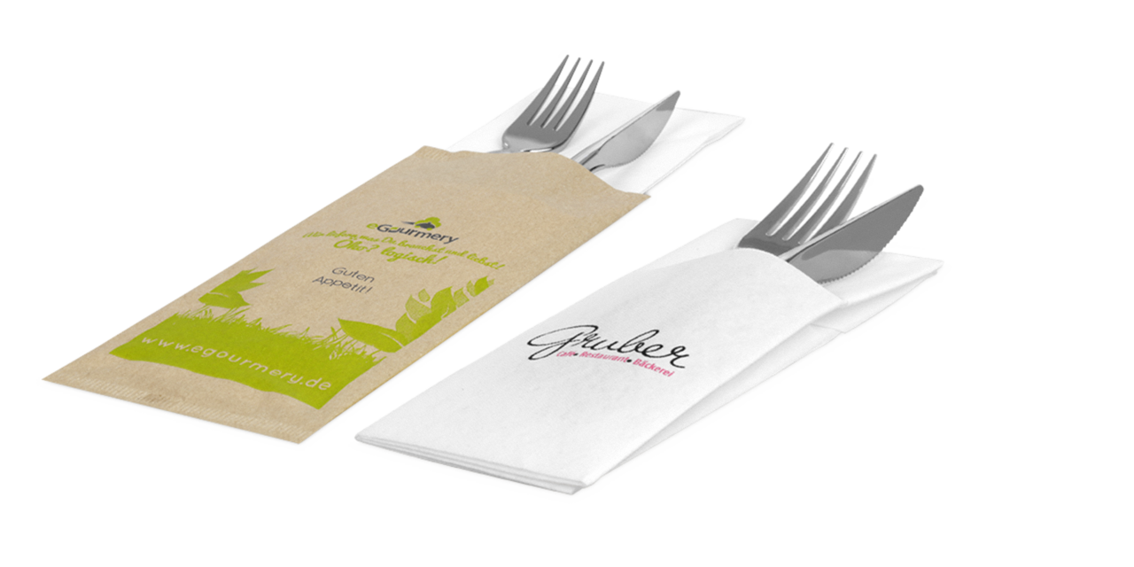 Servietten mit Logo bedrucken