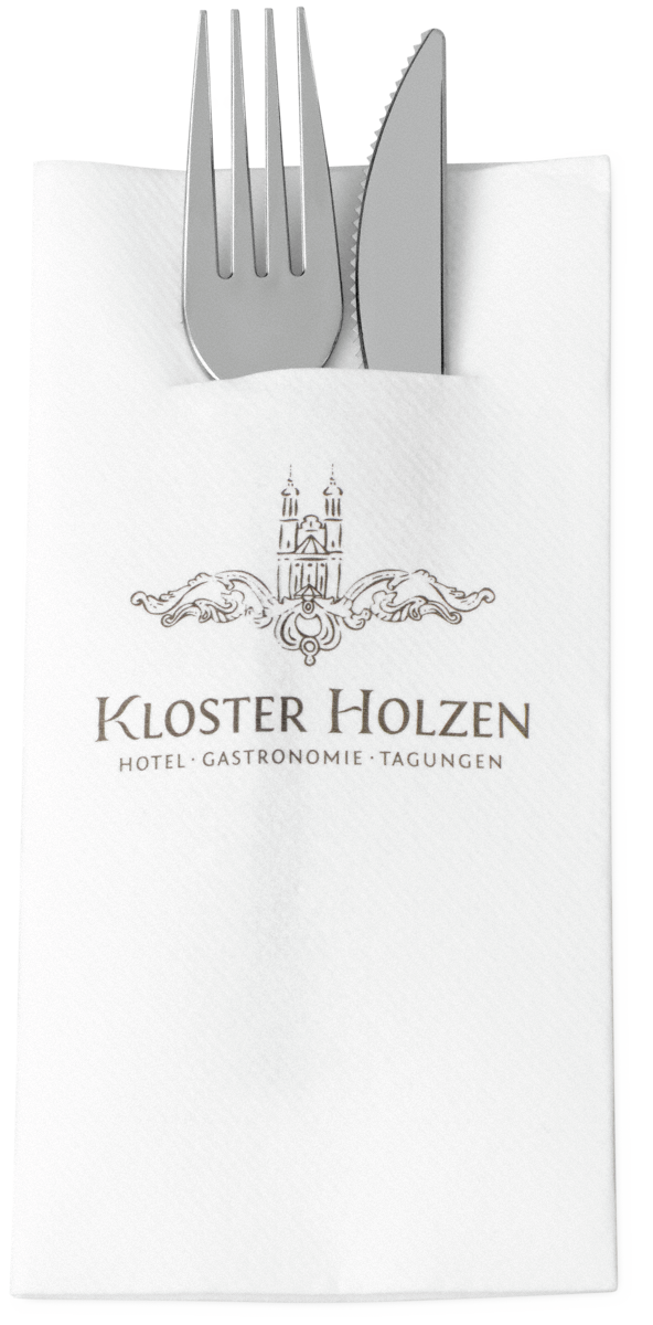 Servietten mit Logo bedrucken