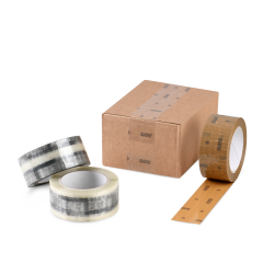 Selbstklebeband rPET RECYCLING extra lang, 132 Lfm