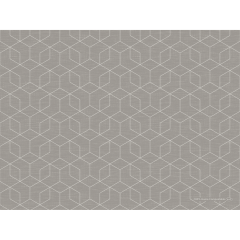 Bio-Tischset Dunicel 30×40 cm, Graphics grau