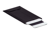 Wellkarton-Versandtasche schwarz FULL BLACK