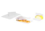 Zuschnitt aus Seidenpapier gewachst