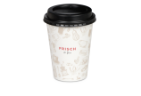 Heissgetränke-Becher PE-beschichtet «FRISCH & fein»
