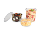 Gourmet-Runddose aus rPET CLASSIC & Deckel