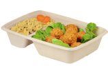 Menüschale aus Bagasse