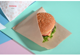Die Hamburgertasche eignet sich perfekt für einen Imbiss.