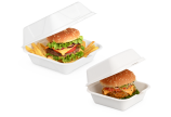 Burger-Box aus Bagasse