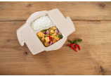 To-Go-Box aus Zellstoff