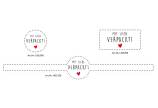 Etiketten mit dem Motiv «mit Liebe verpackt» finden Sie in unserem Web-Shop in 3 Ausführungen – zum Verzieren und Verschliessen