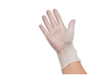 Vinyl-Handschuhe transparent