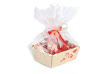 PP-Folie zum Einpacken der Geschenkkörbe finden Sie unter www.rausch-packaging.ch  