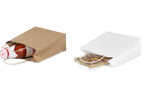 Tragetasche aus Kraftpapier mit gedrehter Kordel
