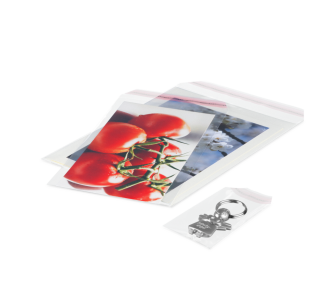 Flachbeutel aus OPP mit Selbstklebeverschluss