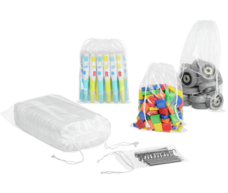 Kordelzug-Beutel aus LDPE