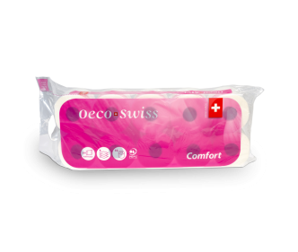 Oeco Swiss Comfort Toilettenpapier, 3-lagig